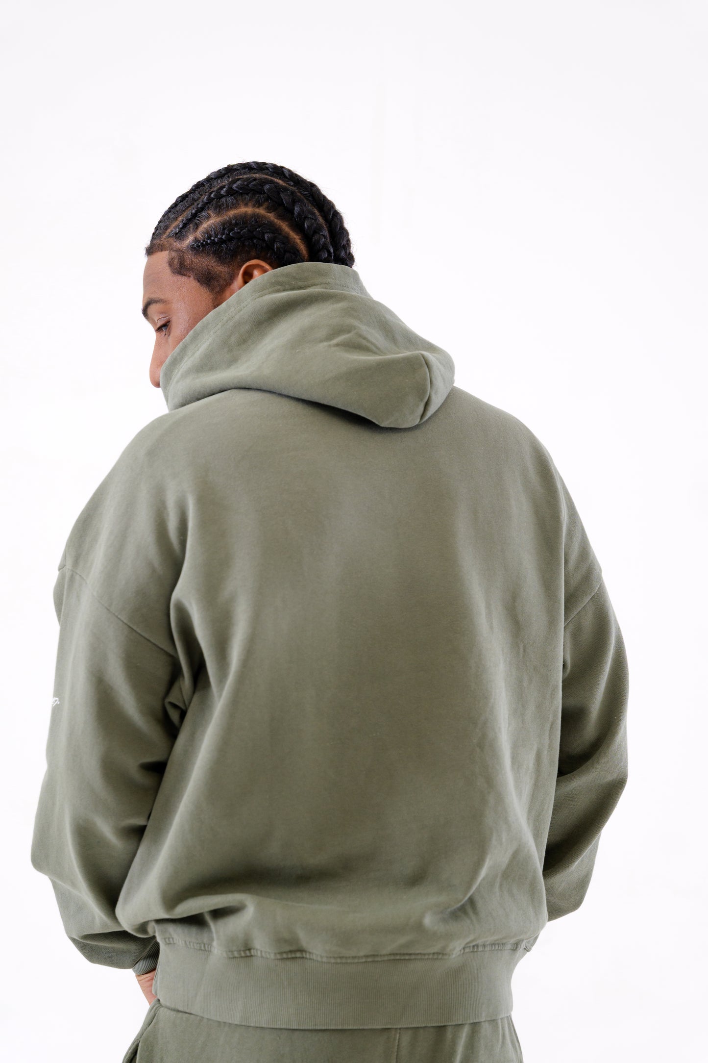 Sage (Green) Pullover Hoodie w/ Kwenda Patch