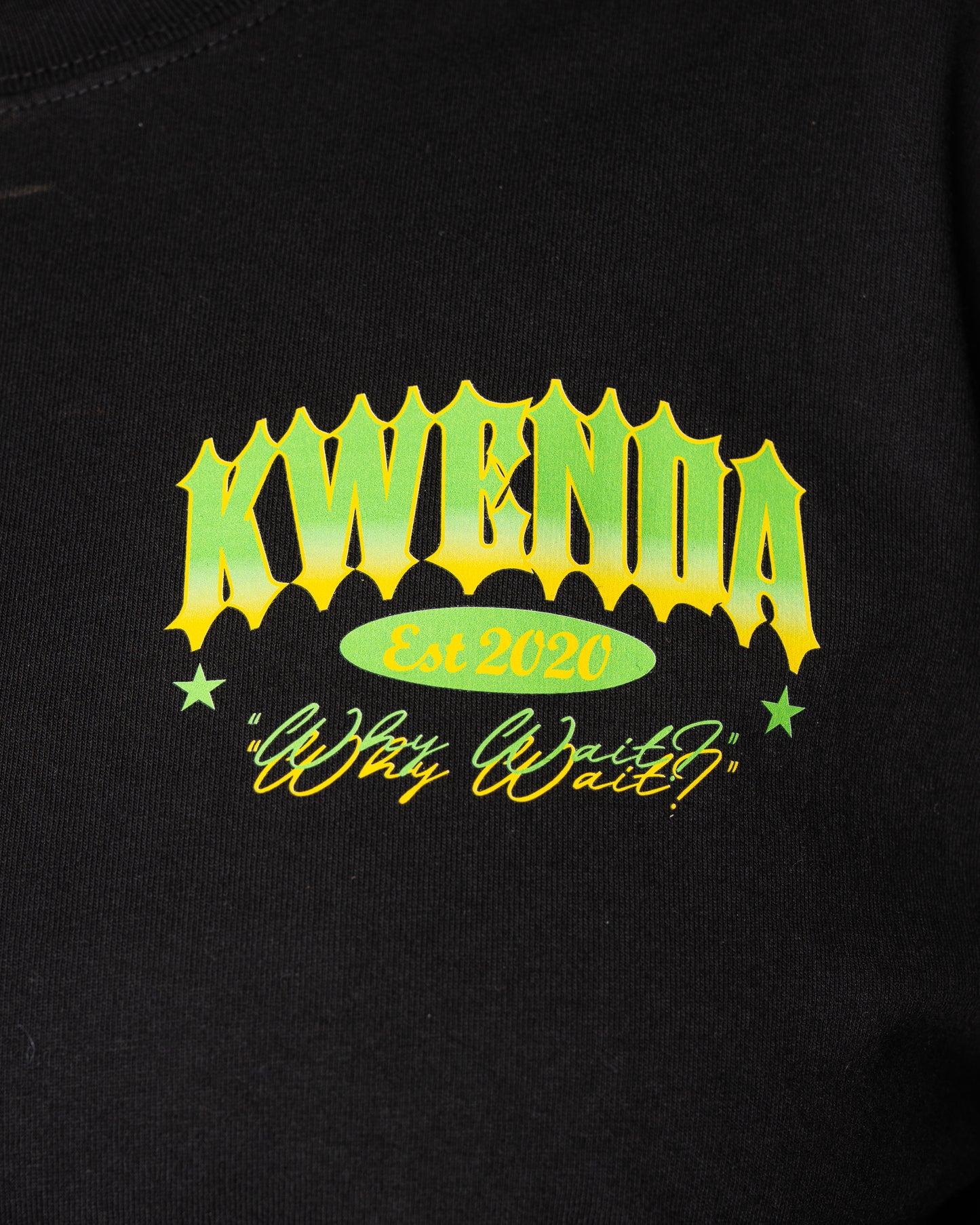 Black & Green long sleeve tee