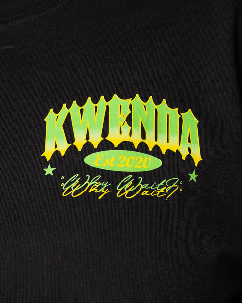 Black & Green long sleeve tee