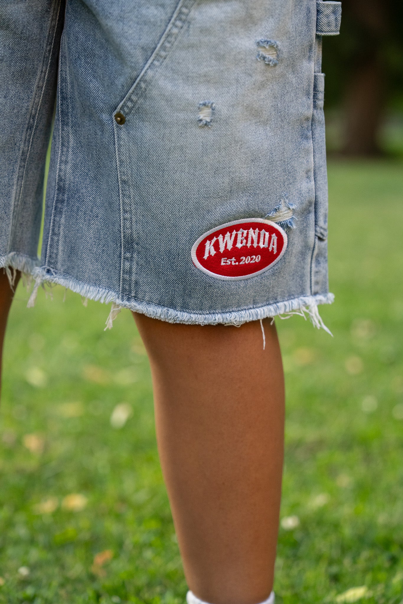 Blue Washed Jorts