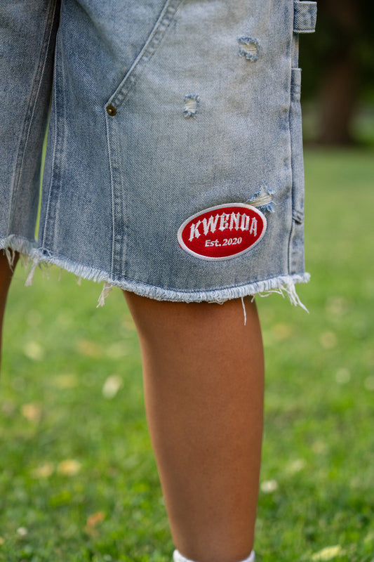 Blue Washed Jorts