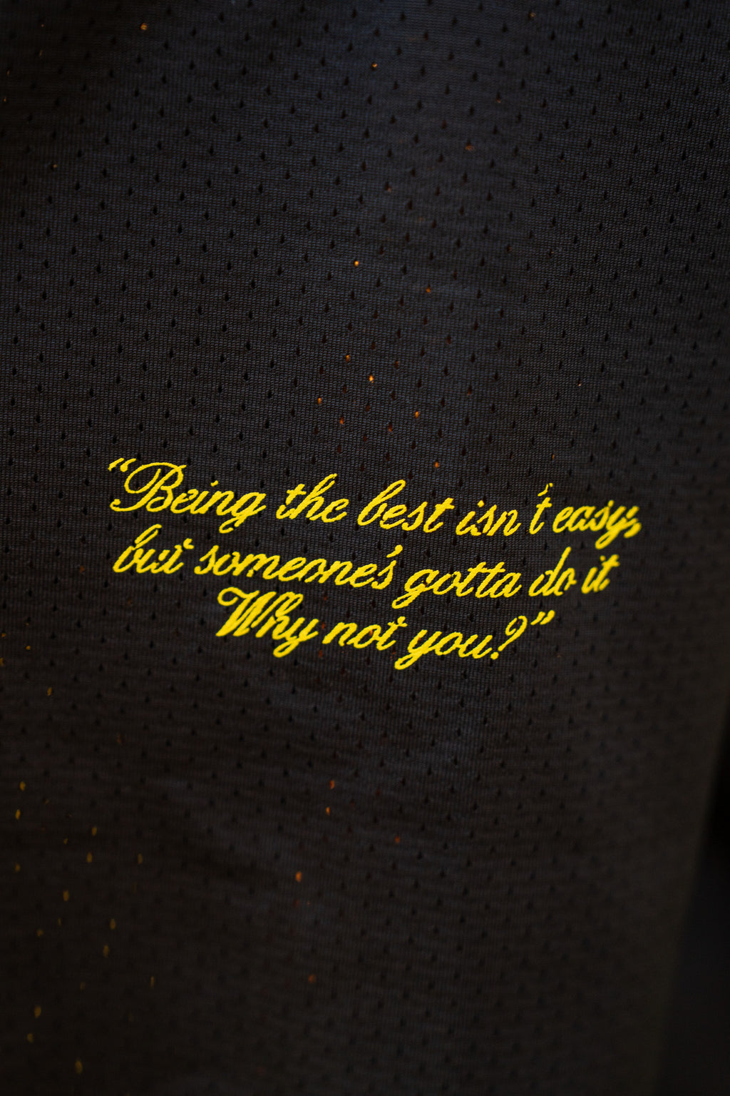 Black & Yellow Jersey