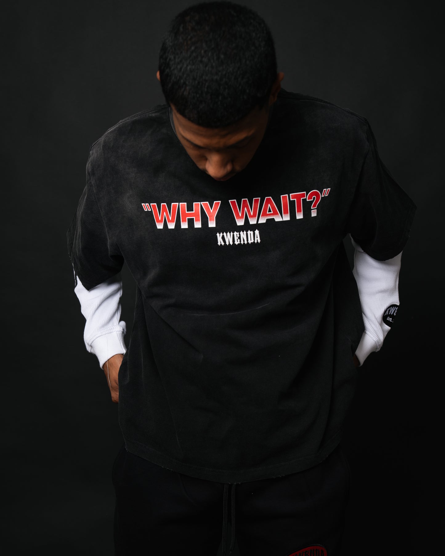 Black & Red Sun Dried Tees