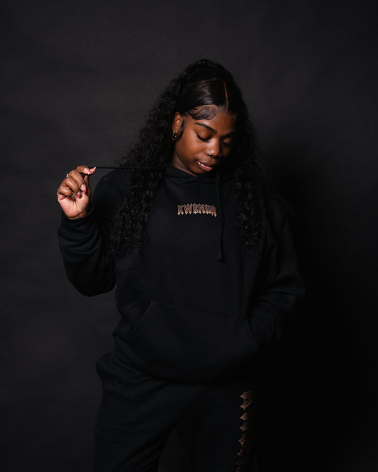 Black/ Brown Pullover