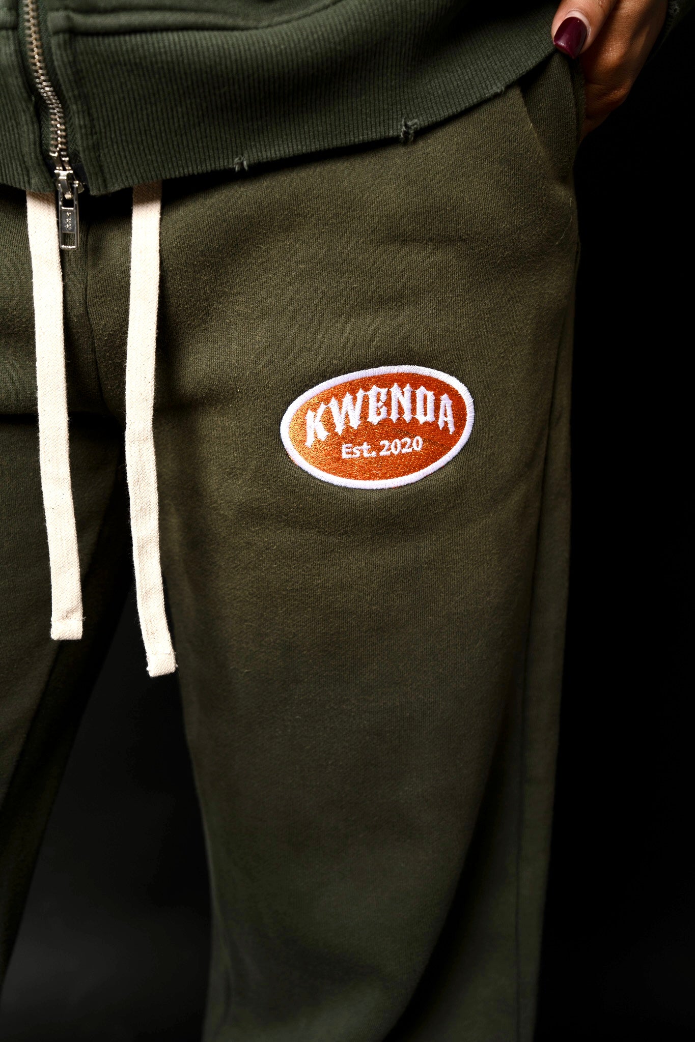 Olive Green Sweatpants