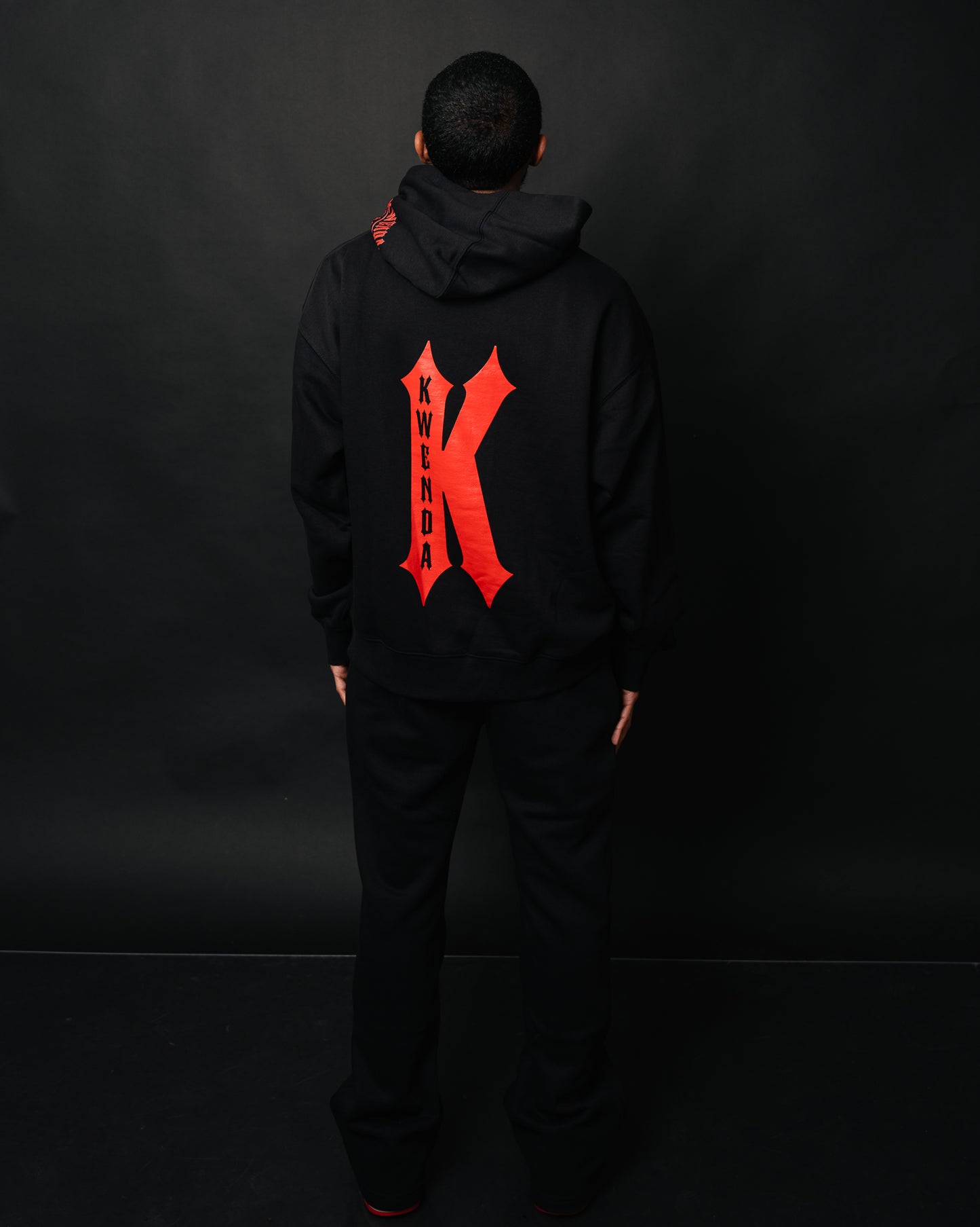 Black & Red Pullover