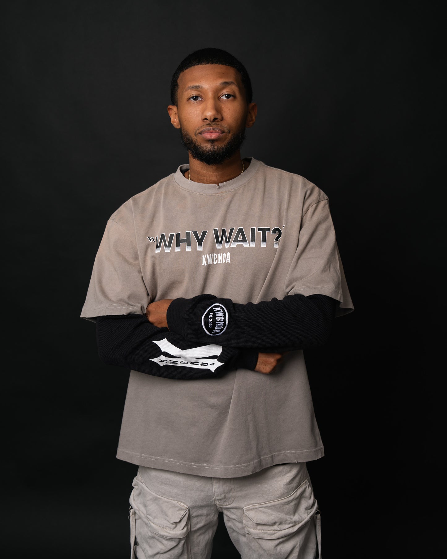 Grey & BLACK Sun Dried Tees