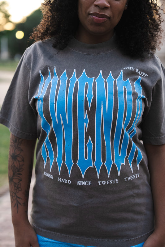 Blue And Gray Tee