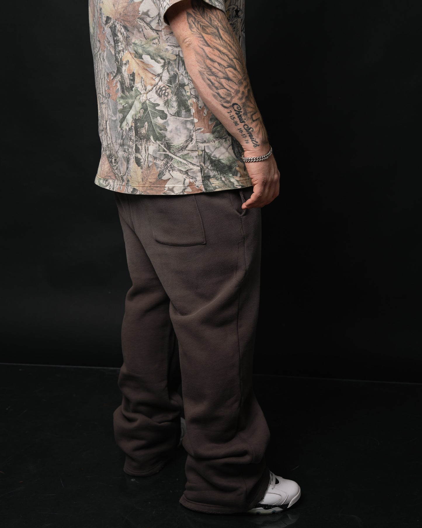 Charcoal Grey Faded Sweats