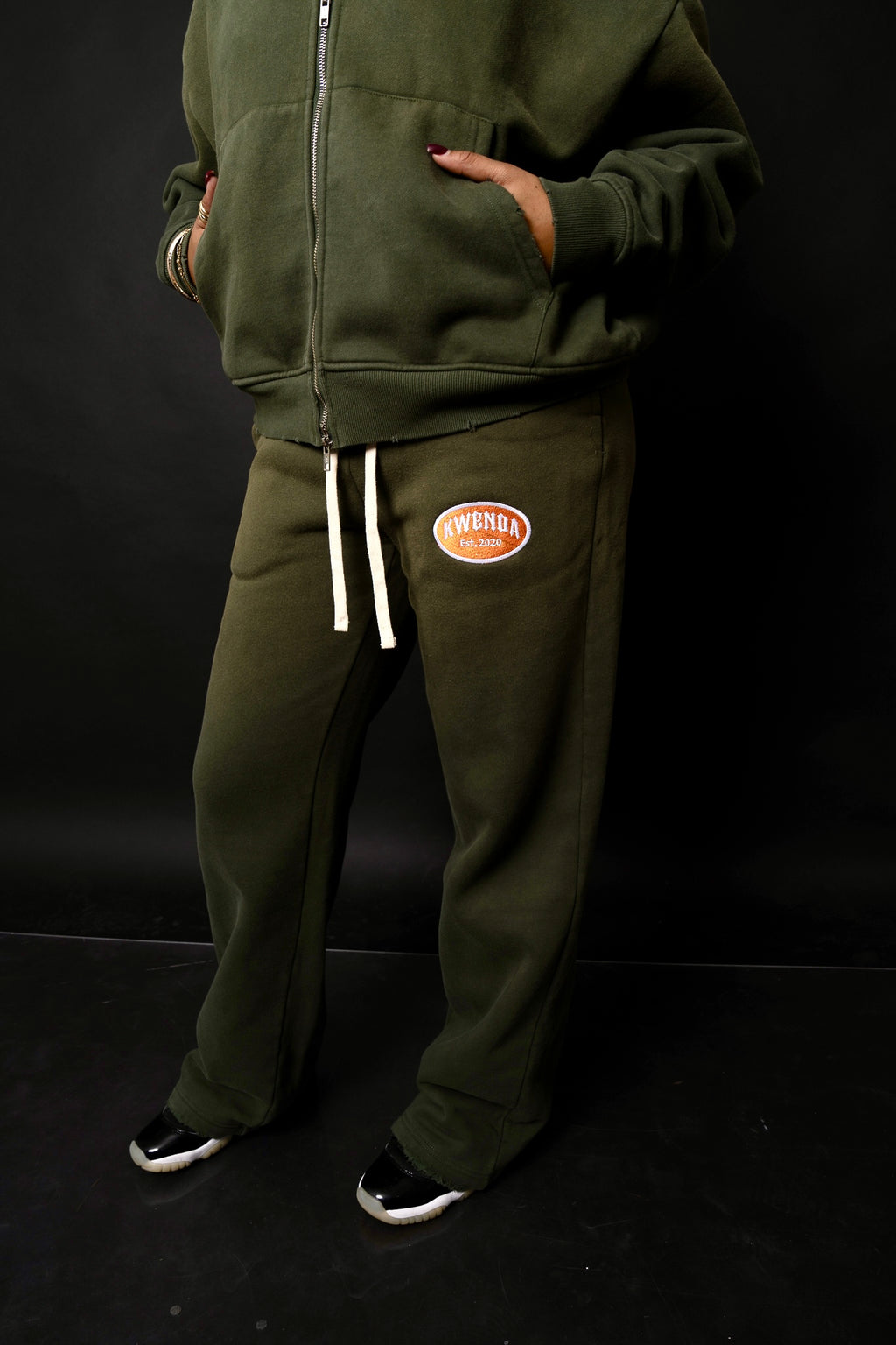 Olive Green Sweatpants