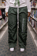 Green Nylon Pants