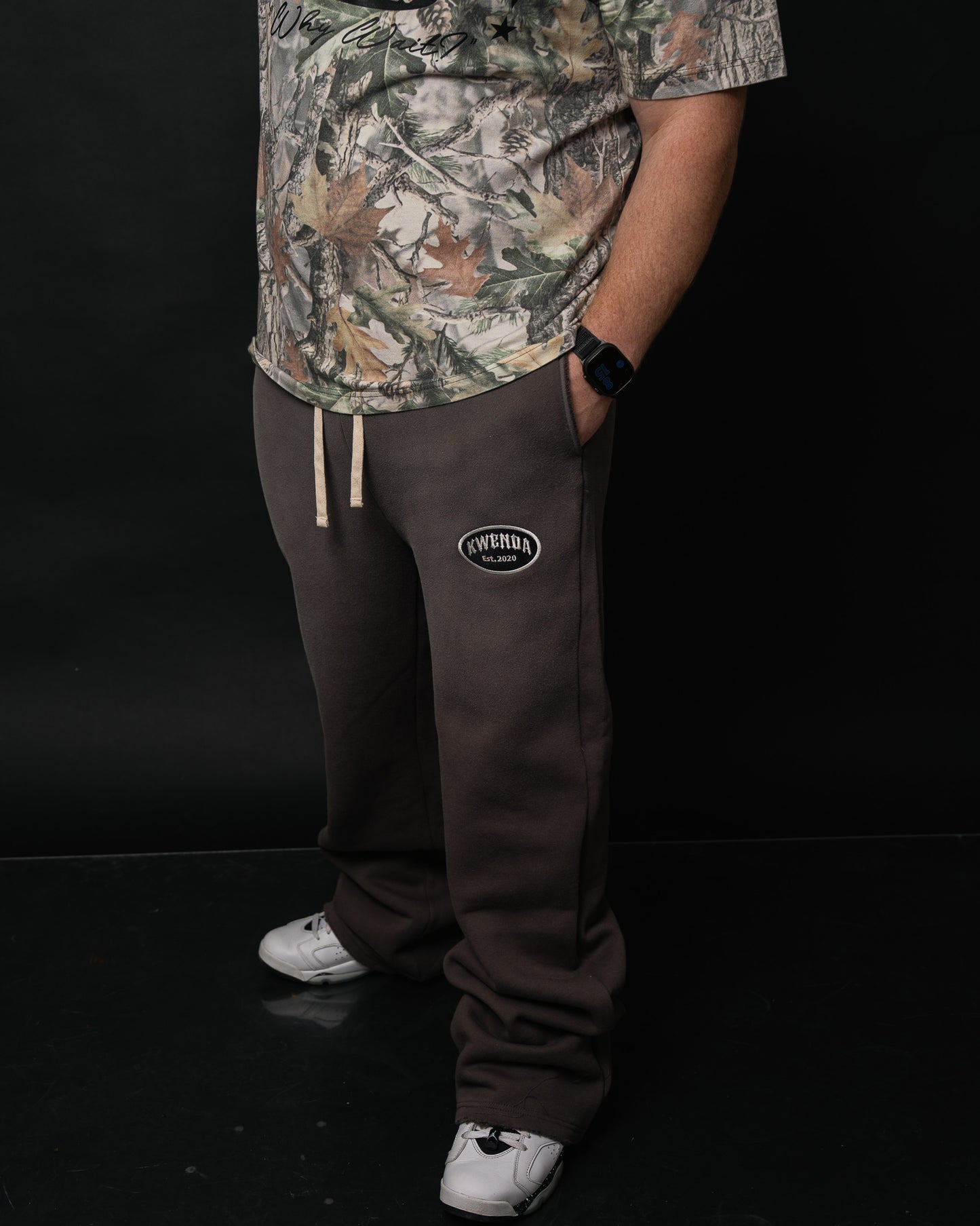 Charcoal Grey Faded Sweats