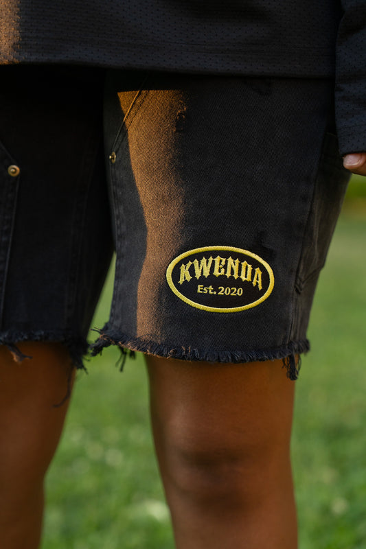 Black/ Yellow Jorts