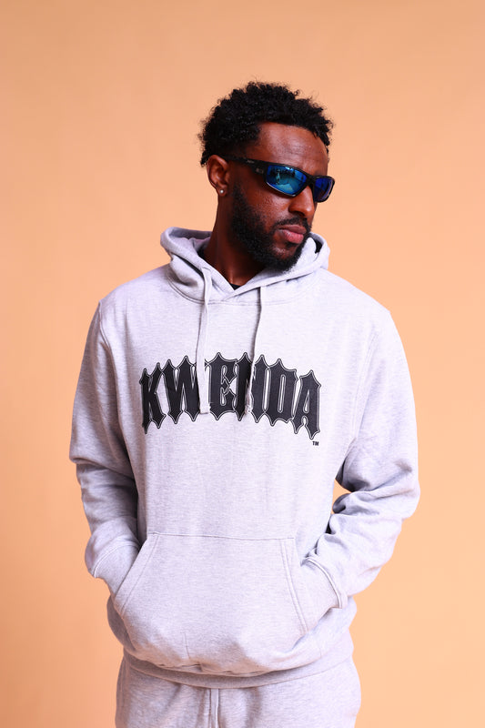 Gray Pullover Hoodie