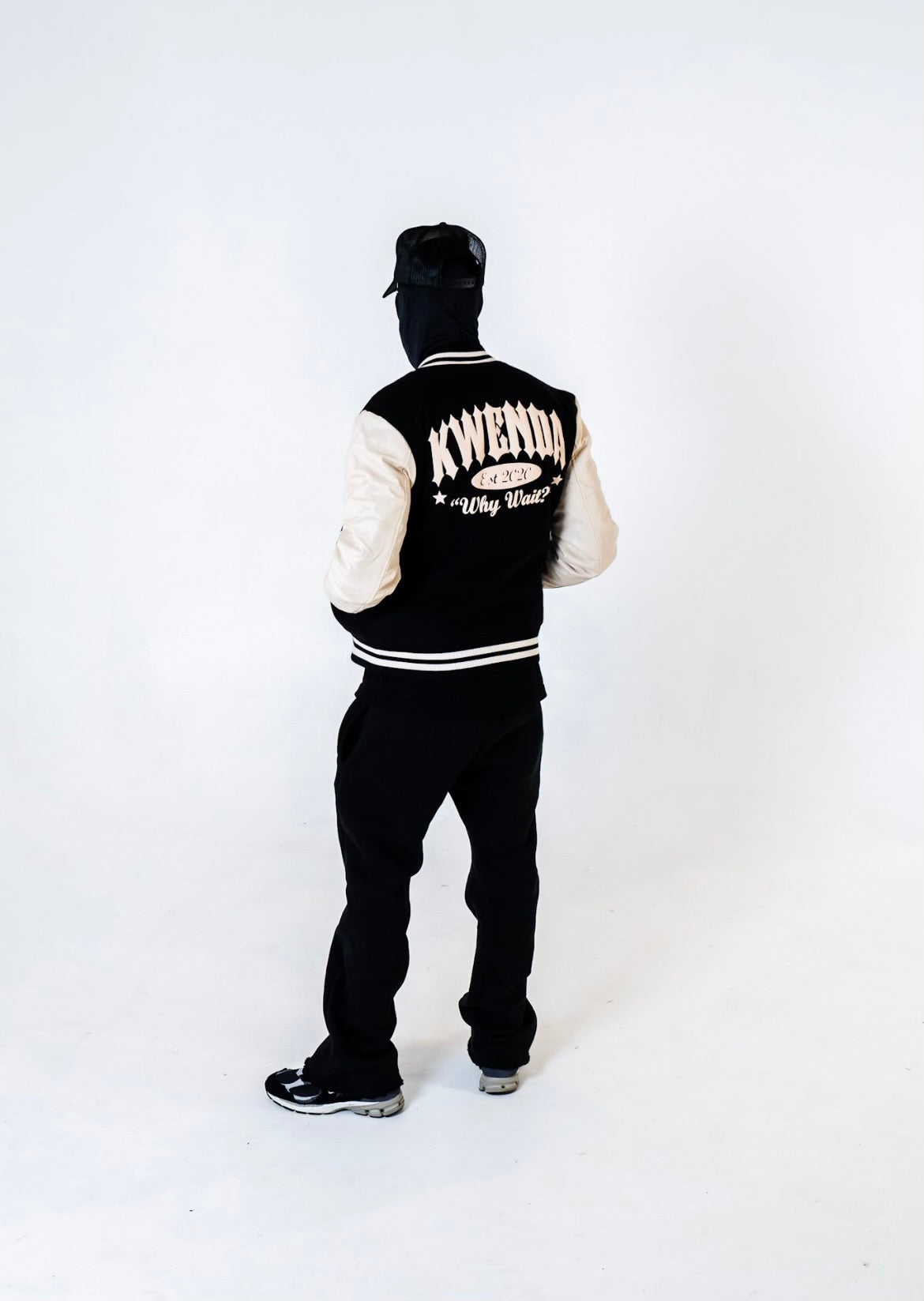 Black Kwenda Varsity Jacket