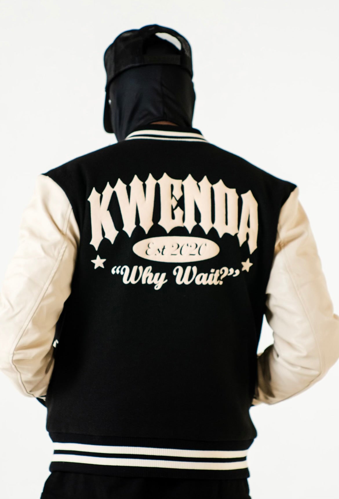 Black Kwenda Varsity Jacket