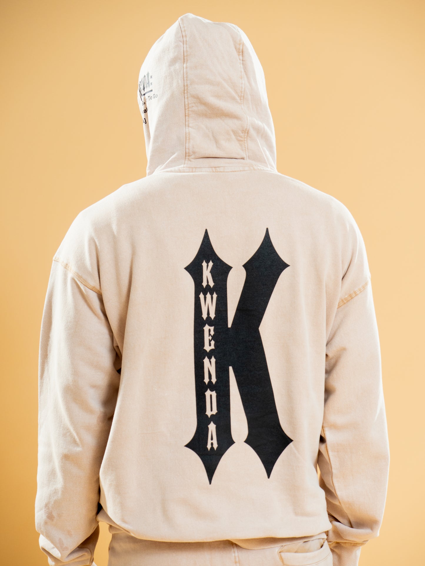 Cream Pullover Hoodie