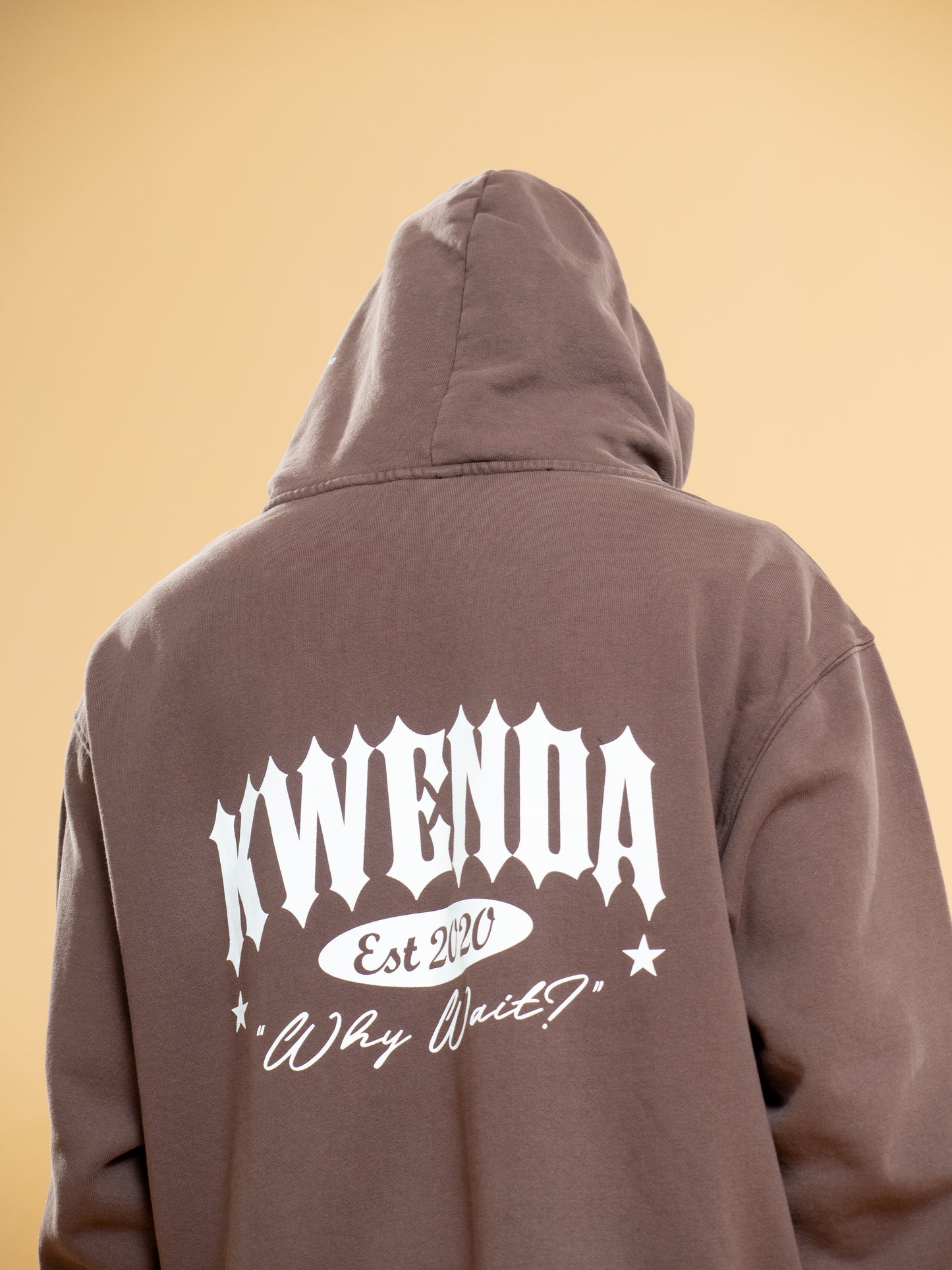 Mocha Kwenda Full-Zip Hoodie