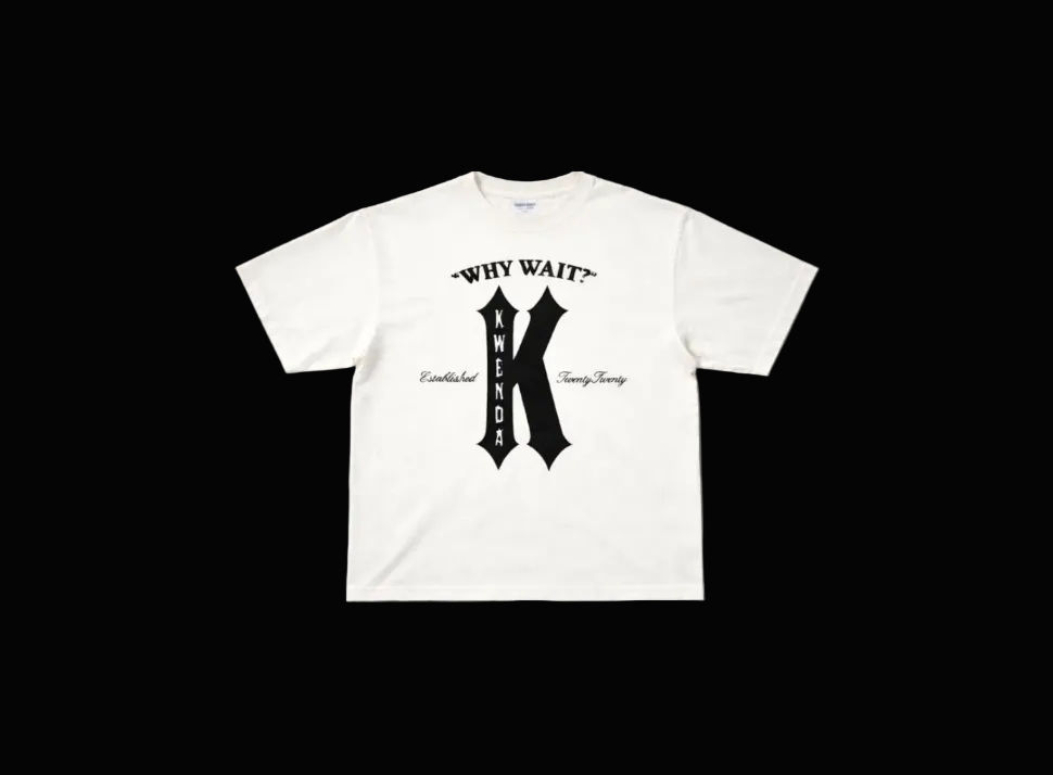 Black And White Boxy Tee